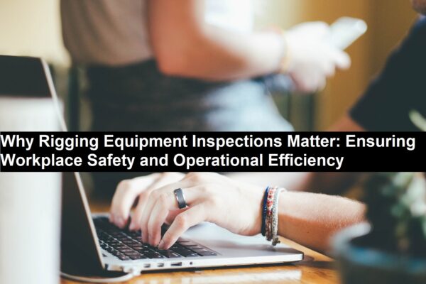 Why Rigging Equipment Inspections Matter: Ensuring Workplace Safety and Operational Efficiency